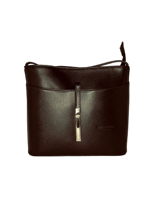 Malá kožená kabelka VERA PELLE - crossbody