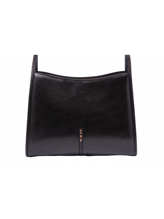 Elegantní klasická dámská kožená kabelka HAJN