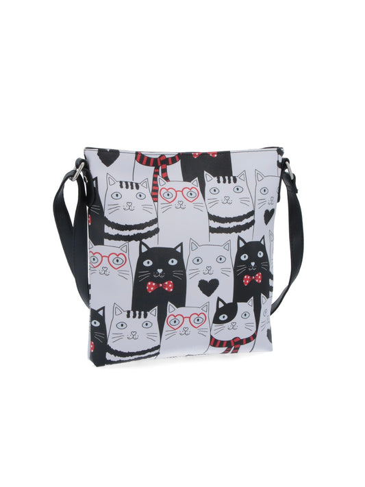 Dámská crossbody s motivem koček