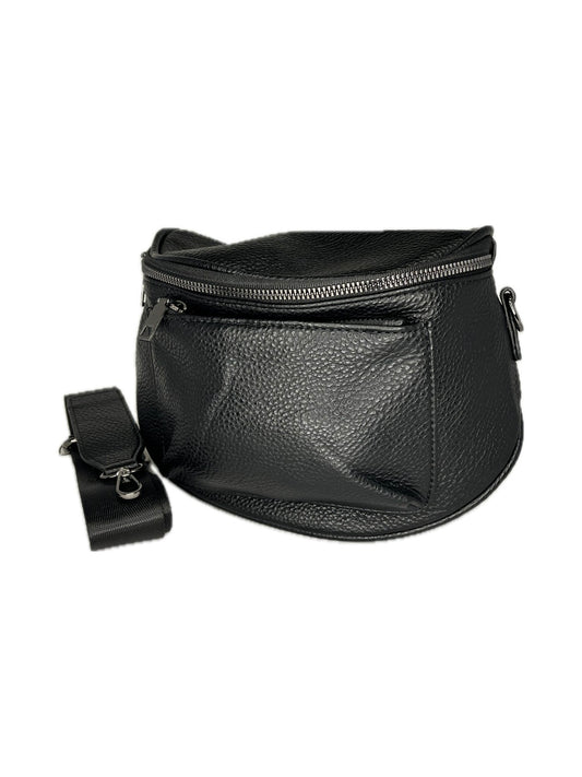 Dámská crossbody ledvinka s kapsičkou