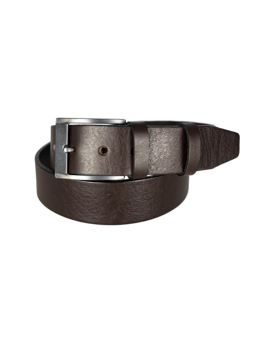 Pánský kožený opasek JEANS šířka 40 mm