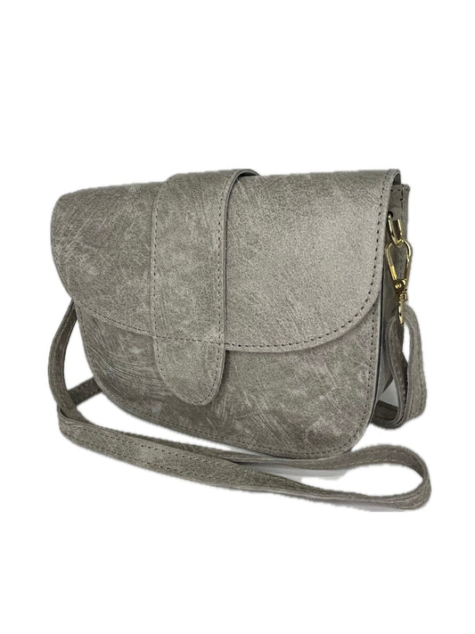 Dámská kožená kabelka - crossbody
