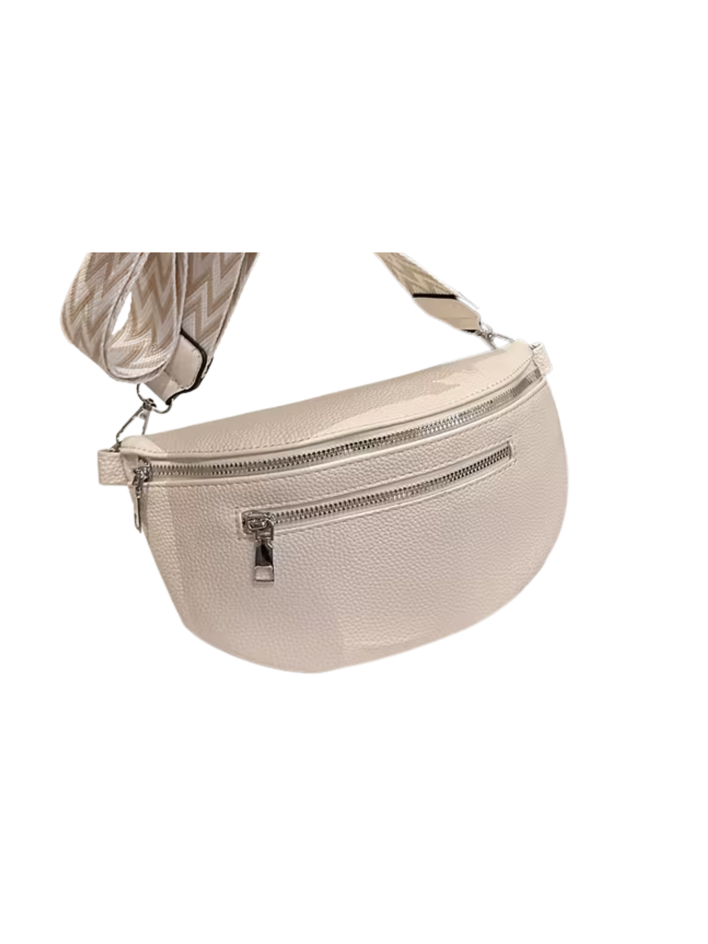 Dámská crossbody ledvinka ze syntetické kůže