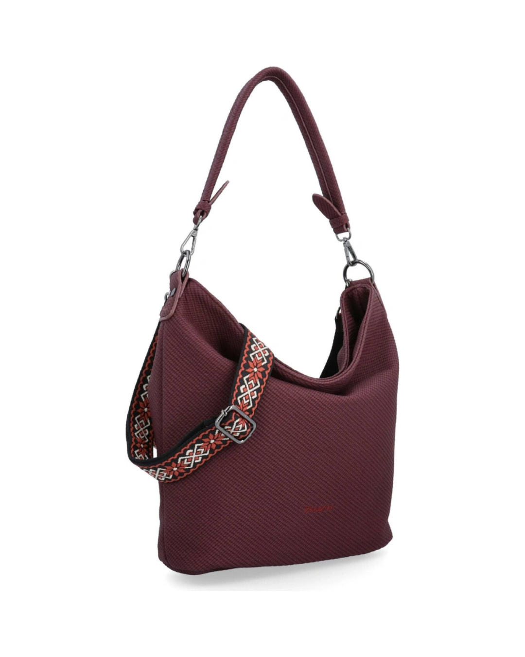 Kabelka hobo bag ze syntetické kůže