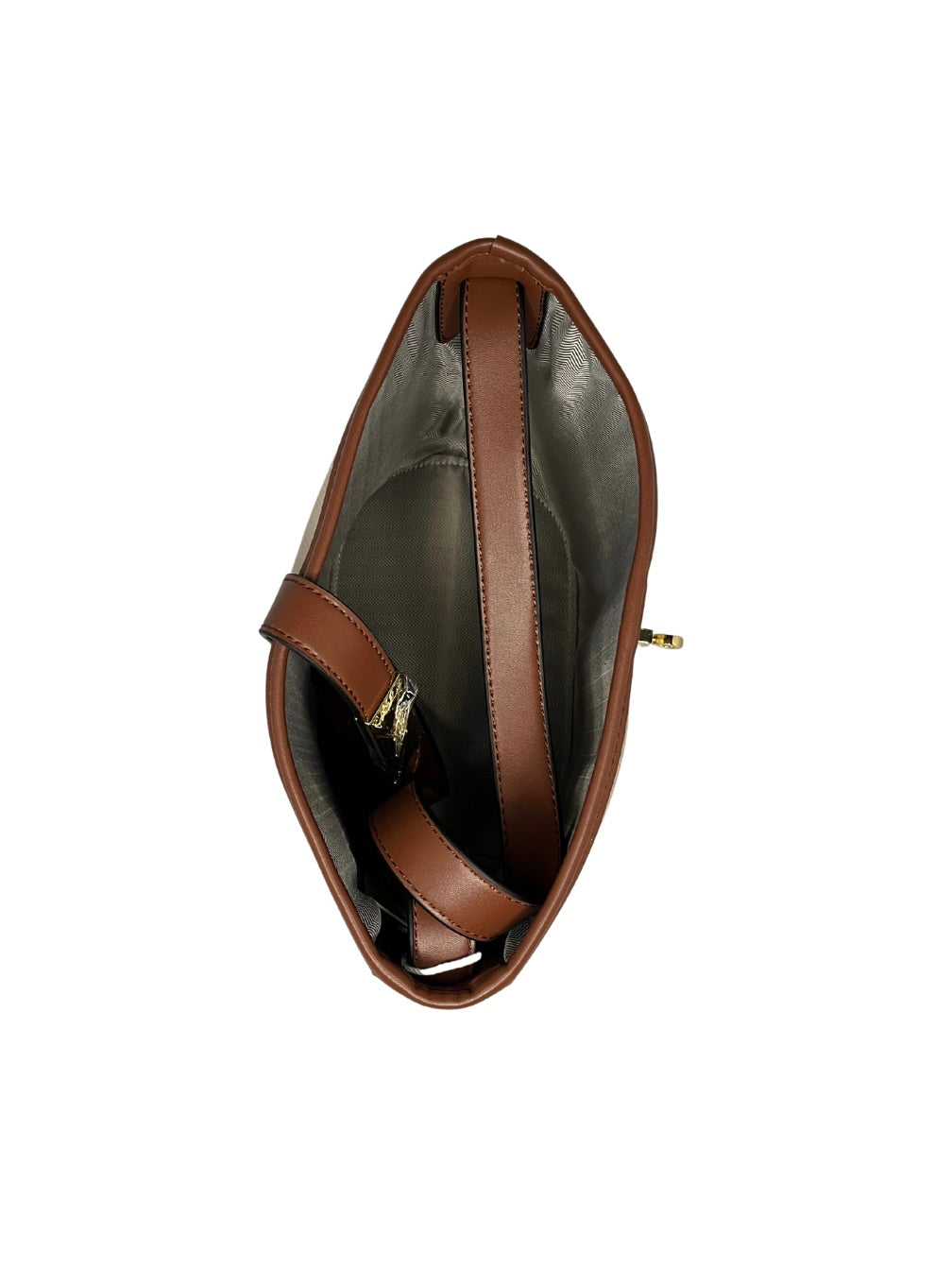 Crossbody "kyblík" s vnitřním organizérem