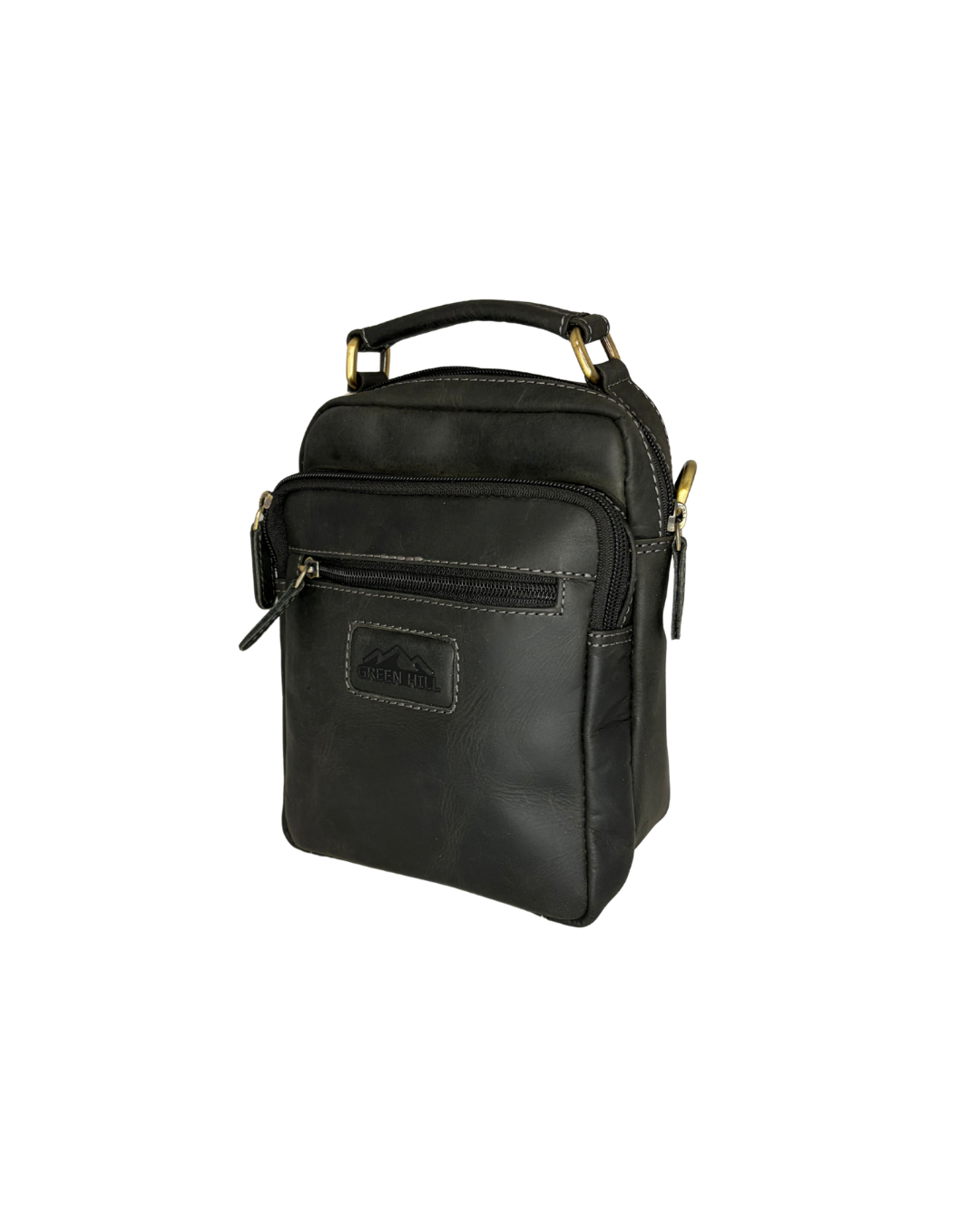 Menší pánská kožená crossbody na doklady a telefon