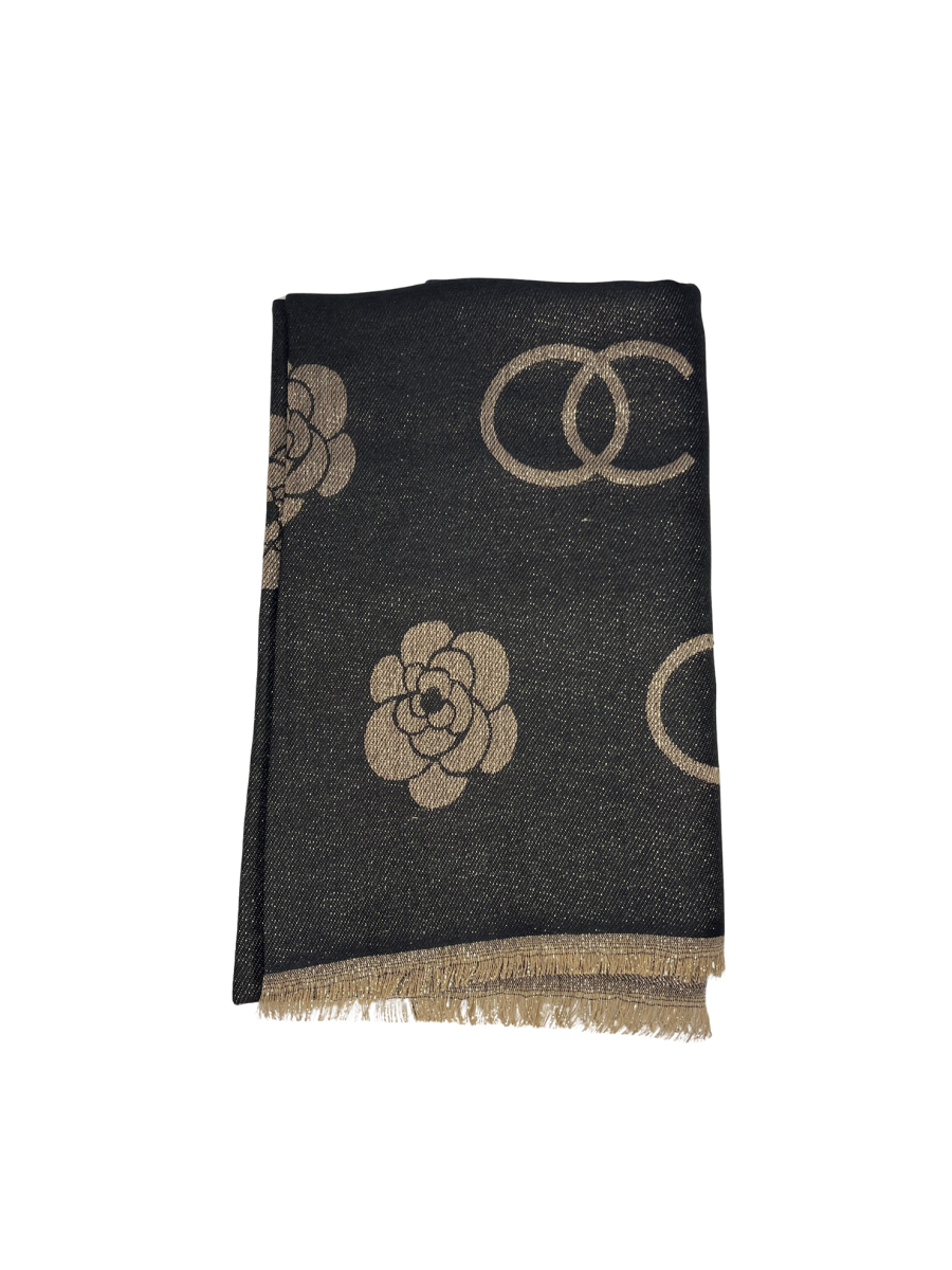 Šátek s lesklou nití