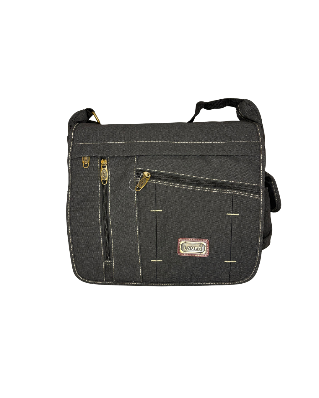Velká pánská textilní crossbody na A4 a notebook