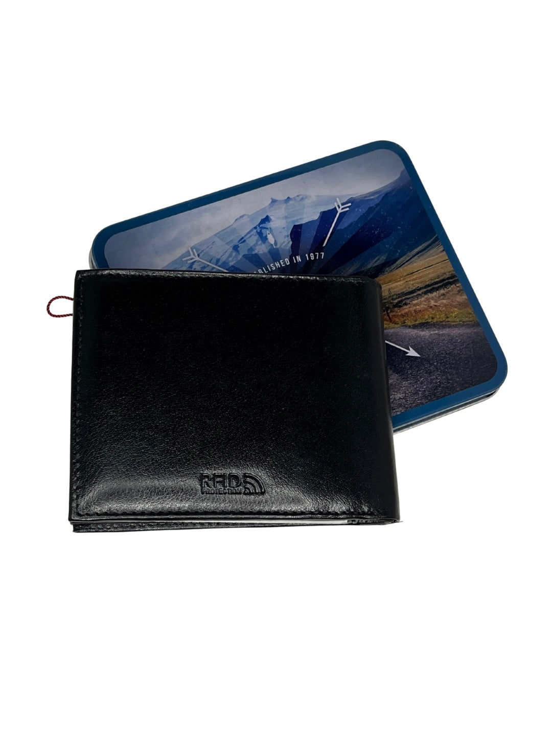 Pánská menší kožená peněženka Peterson s funkcí RFID v dárkovém balení