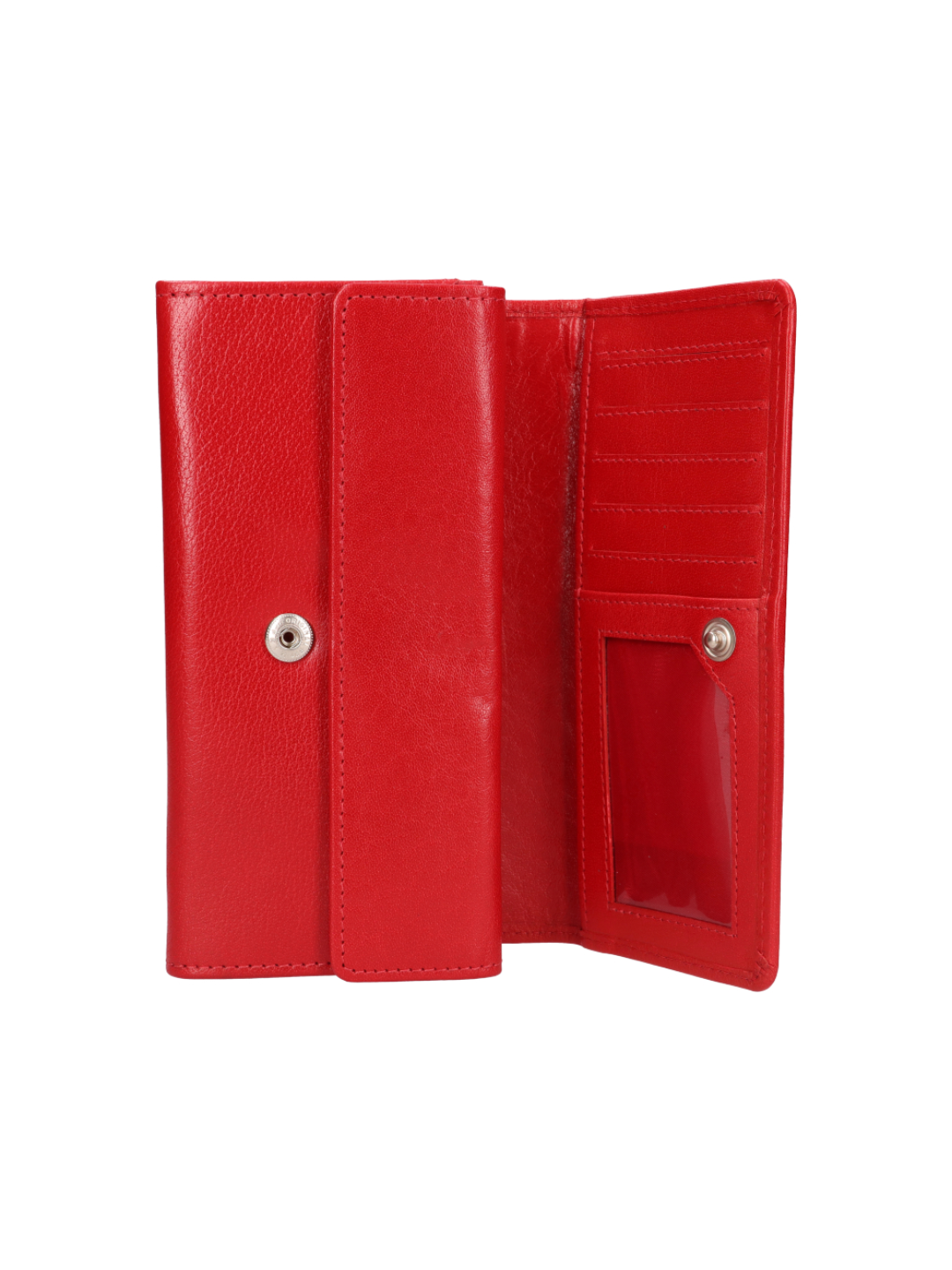 Velká červená dámská kožená peněženka LAGEN