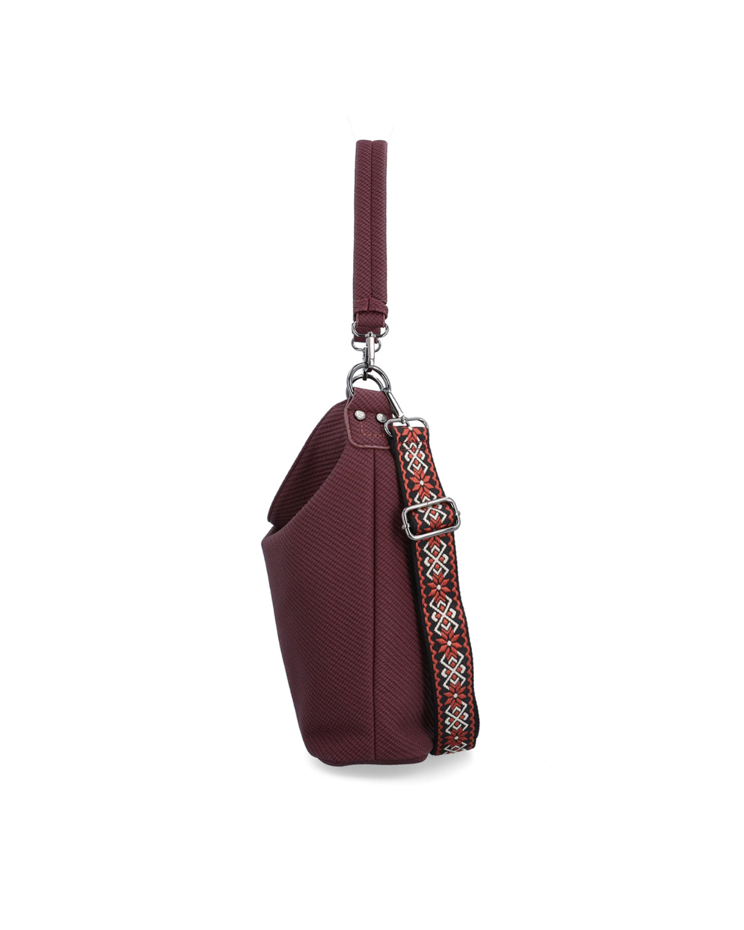 Kabelka hobo bag ze syntetické kůže