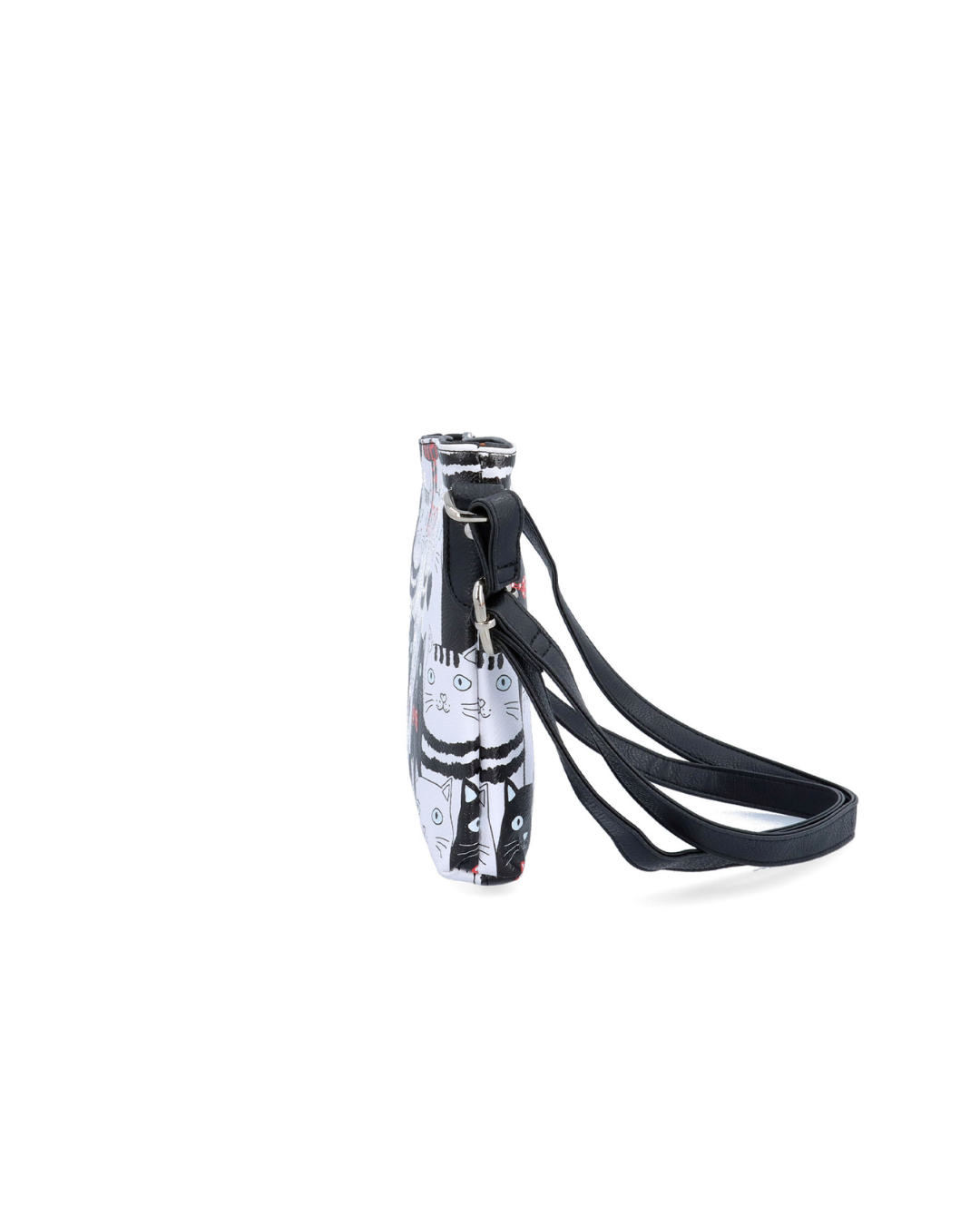 Malá dámská crossbody s motivem koček