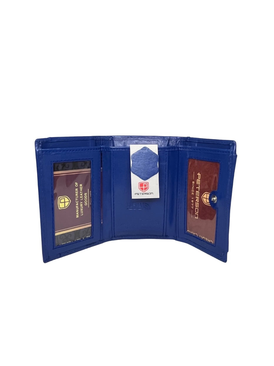 Malá dámská kožená peněženka Peterson s funkcí RFID