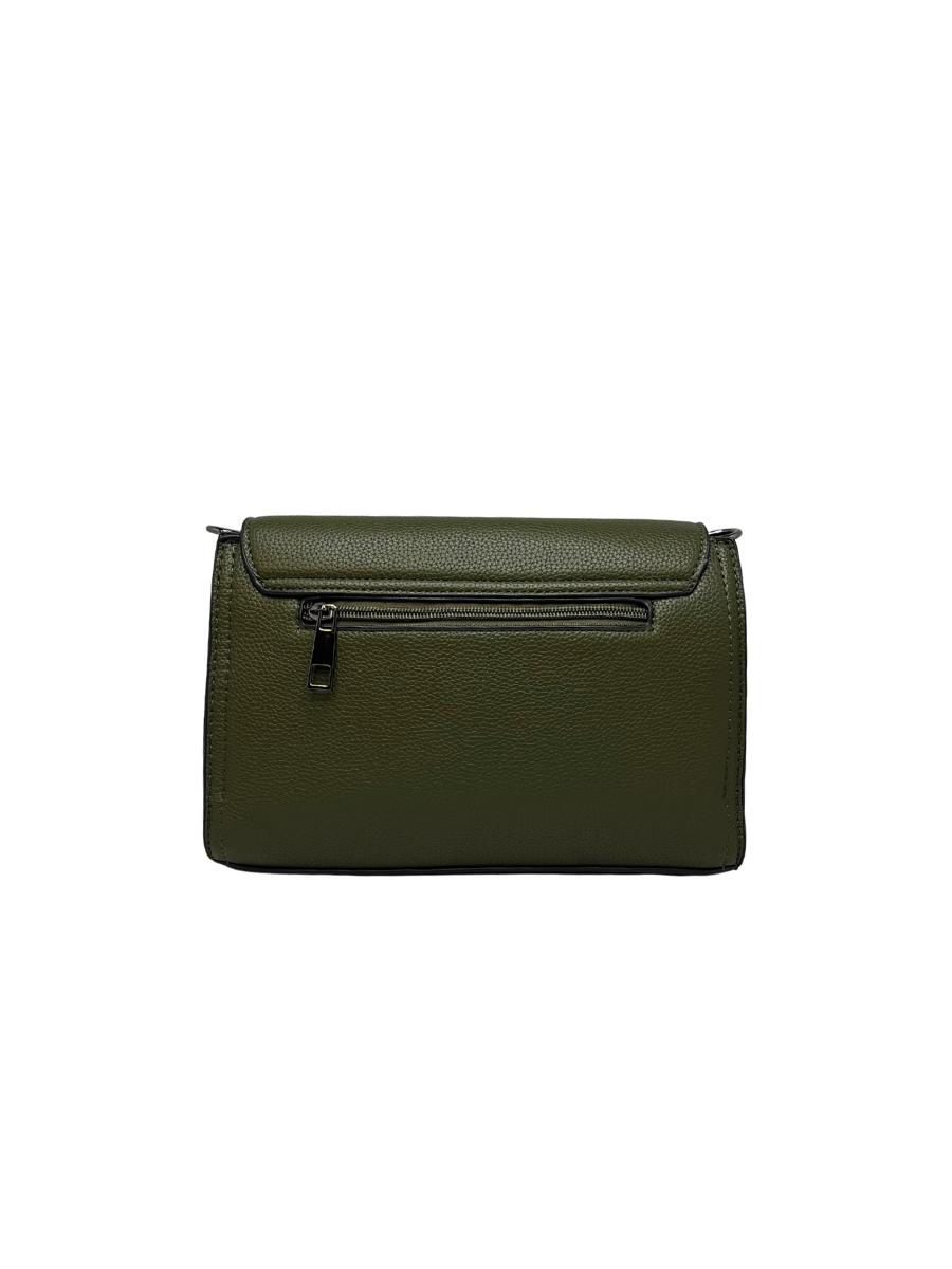 Malá crossbody kabelka / psaníčko s klopnou ze syntetické kůže