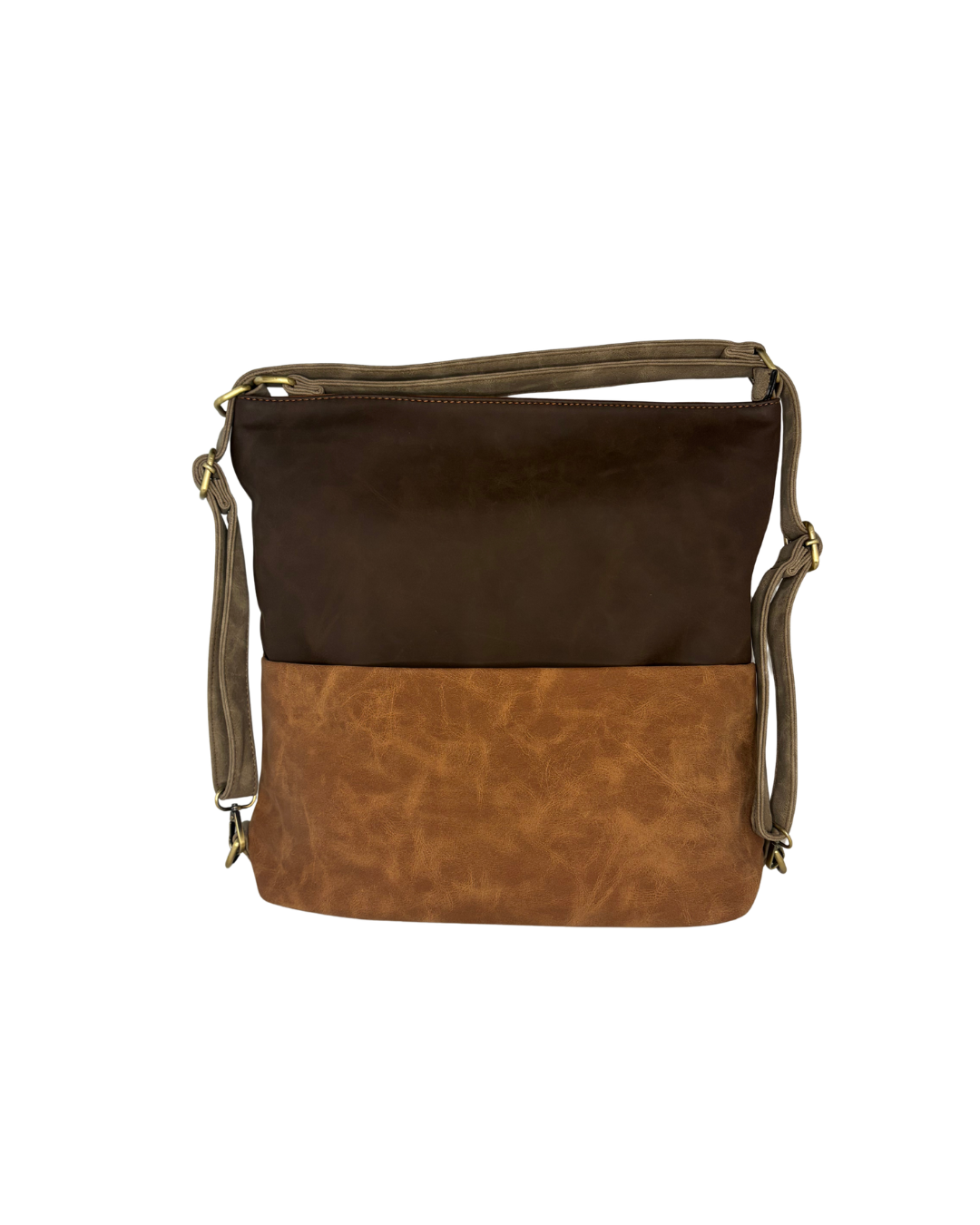 Větší dámská crossbody kabelka / batoh na formát A4