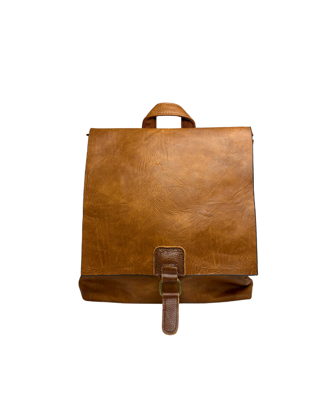 Městský měkký batoh / crossbody kabelka ze syntetické kůže