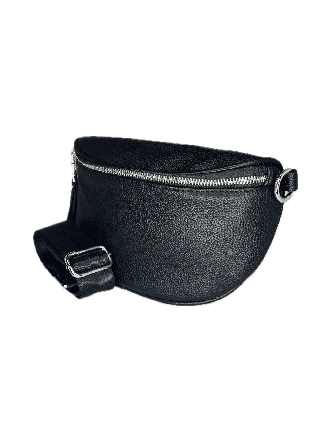 Dámská koženková crossbody ledvinka