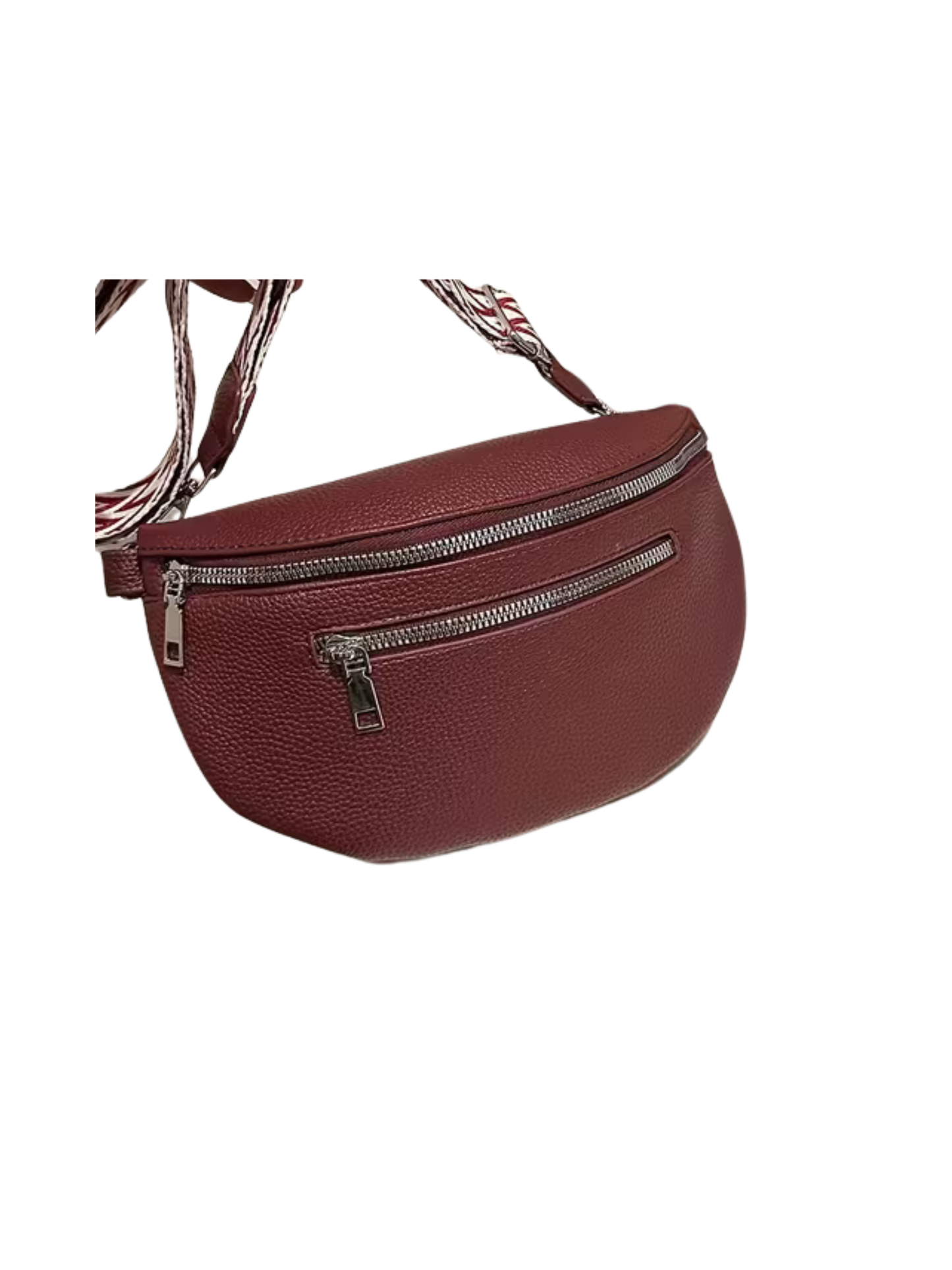 Dámská crossbody ledvinka ze syntetické kůže