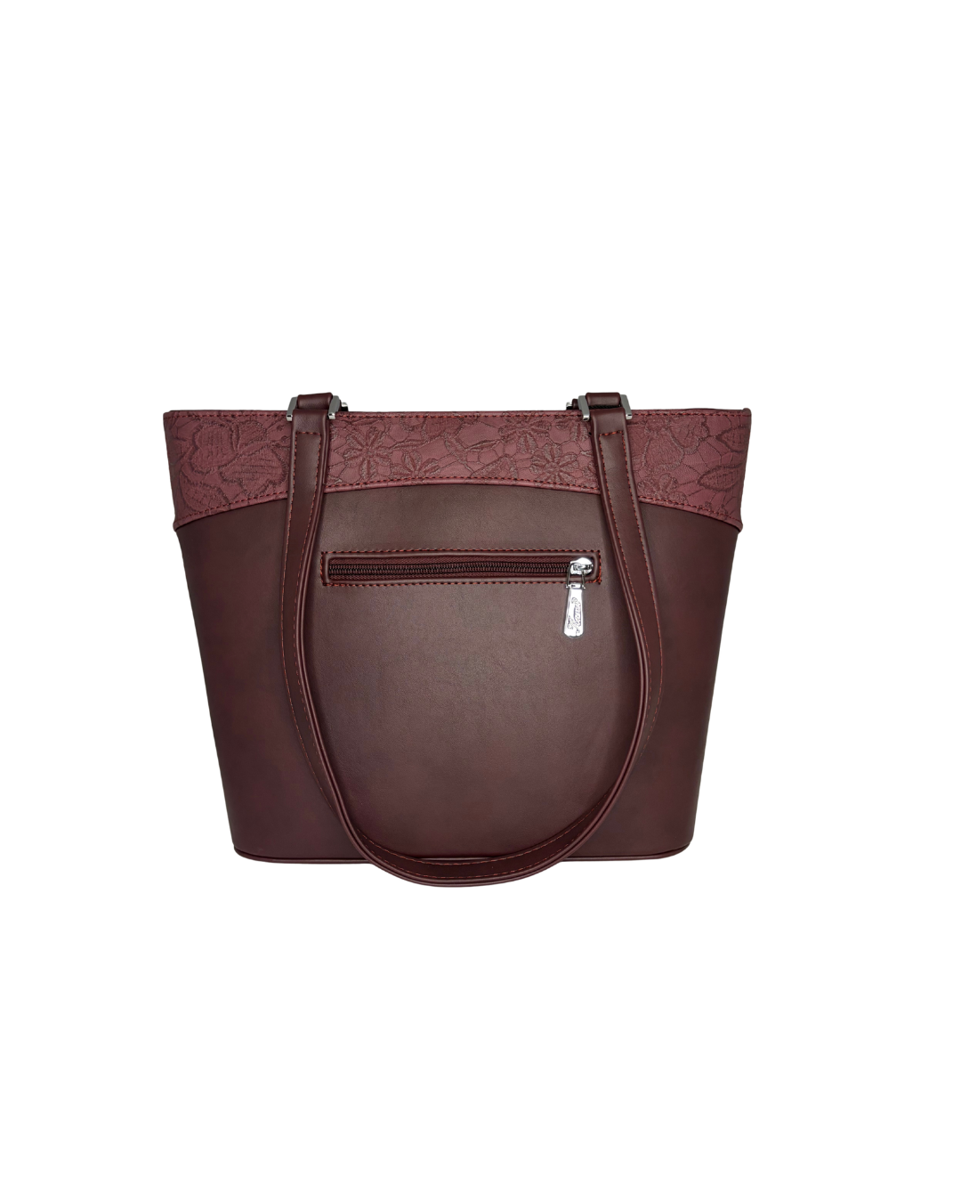 Odlehčená bordo shopper kabelka Karen Polika