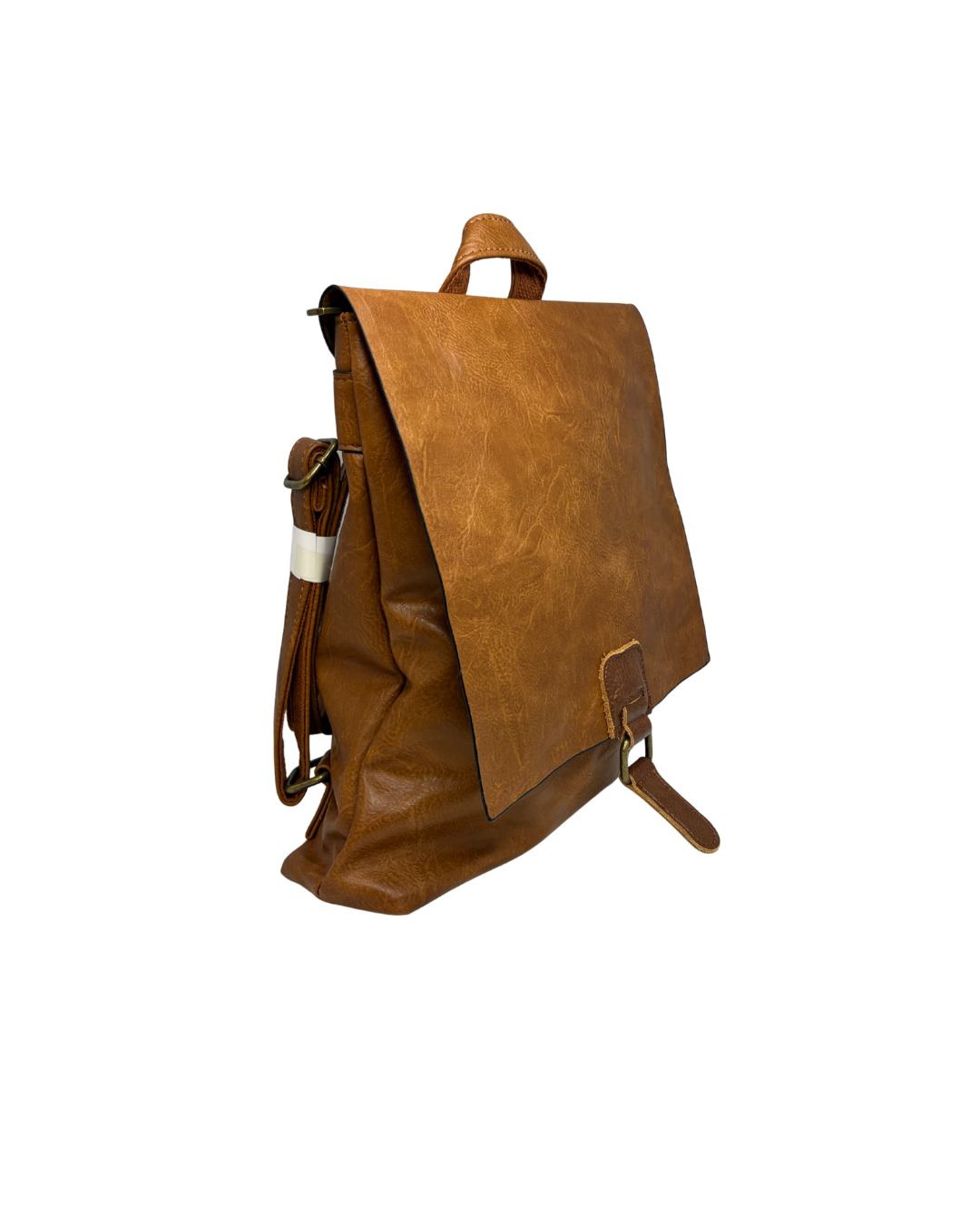 Městský měkký batoh / crossbody kabelka ze syntetické kůže