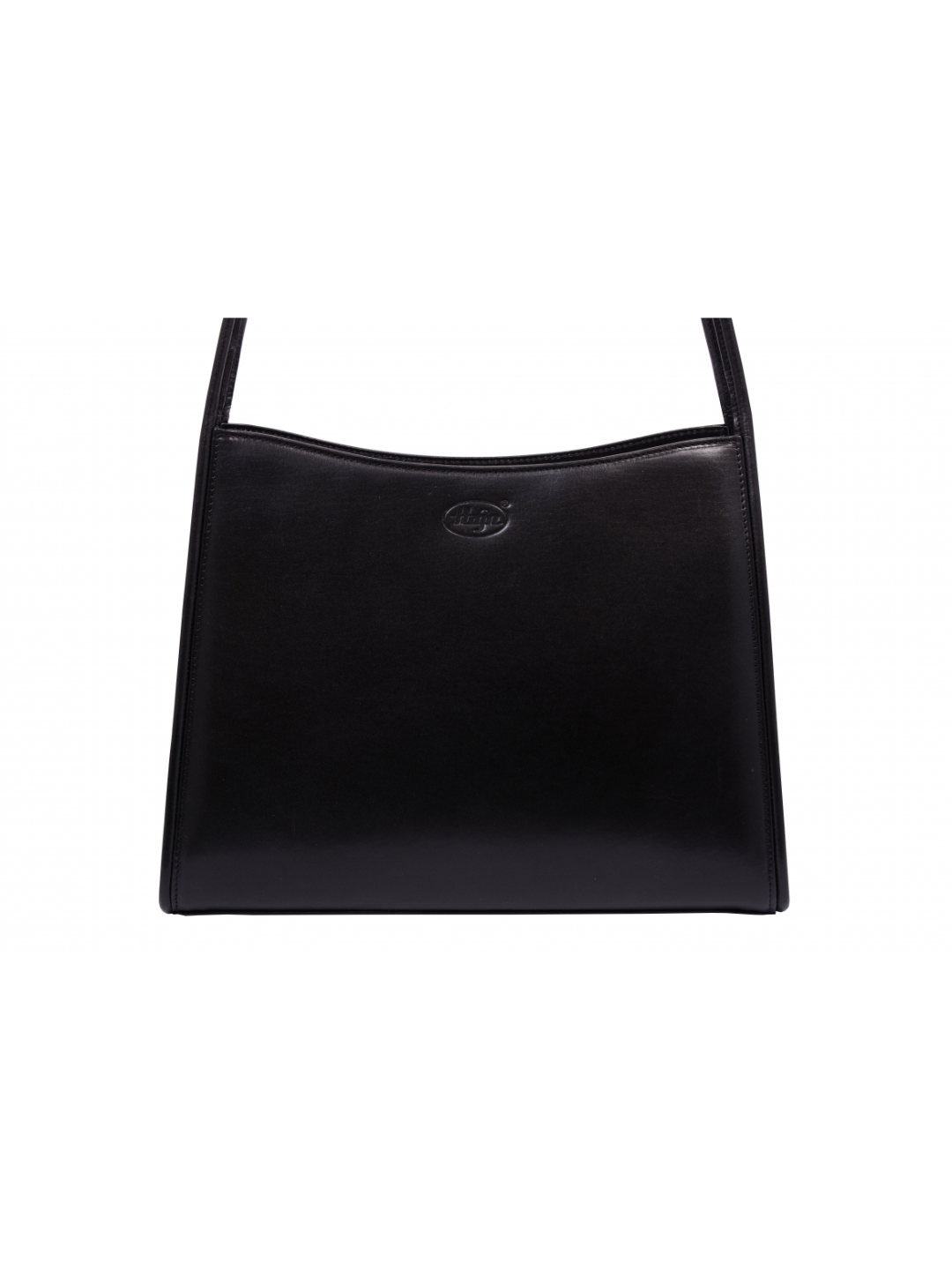 Elegantní klasická dámská kožená kabelka HAJN