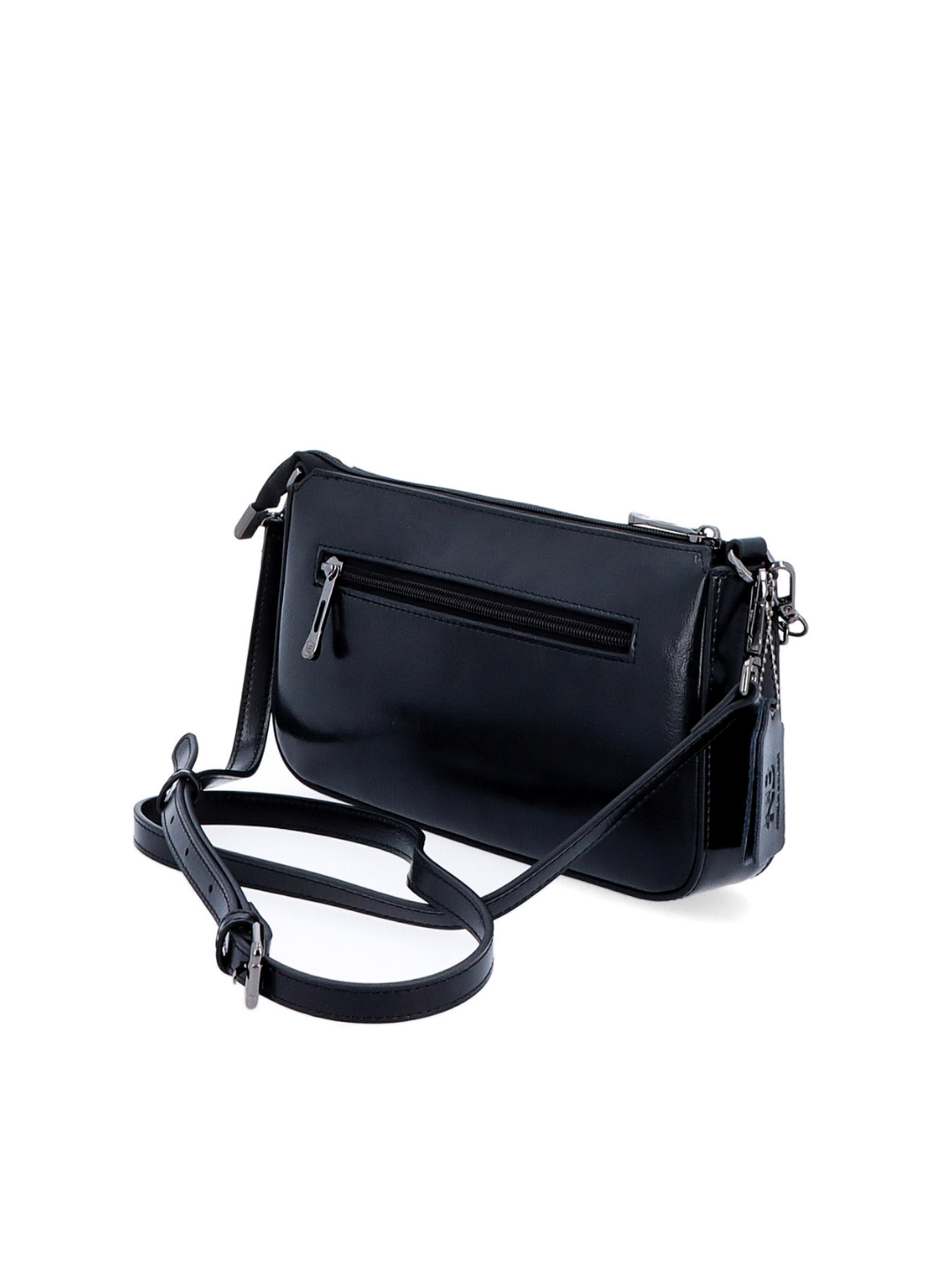 Společenská kožená kabelka Noelia Bolger s ozdobným řetízkem