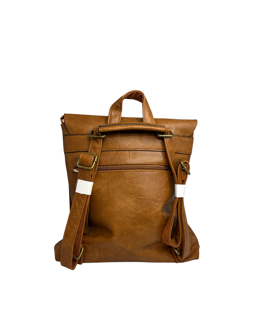 Městský měkký batoh / crossbody kabelka ze syntetické kůže