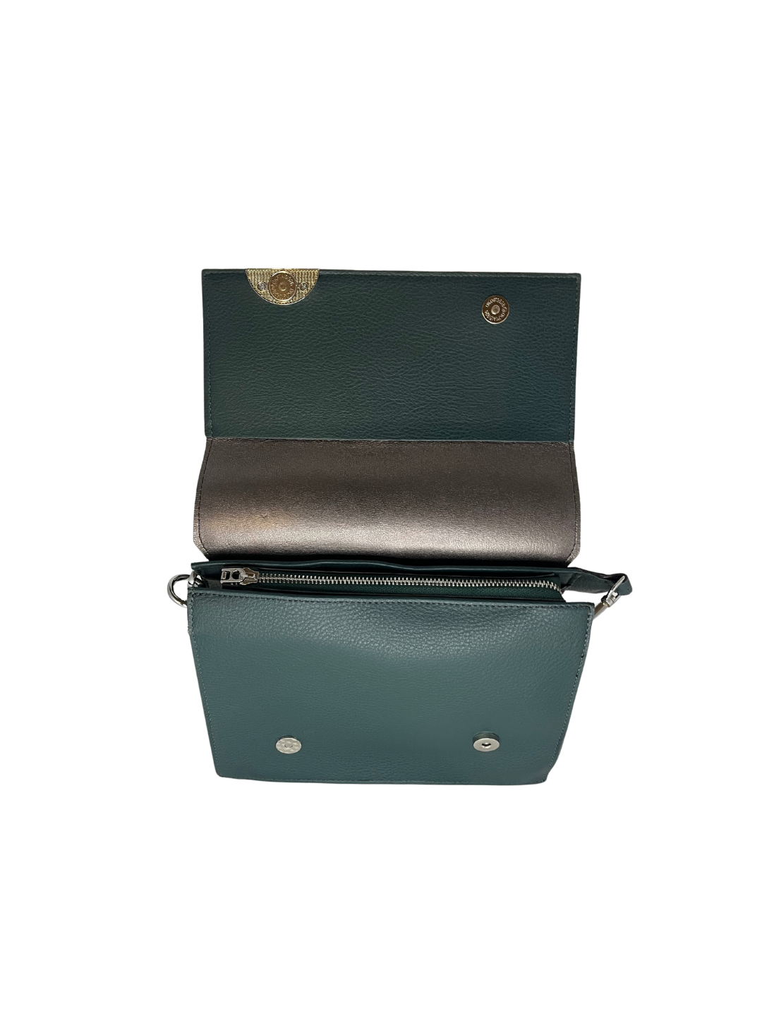 Dámská zelená crossbody kabelka Chiara