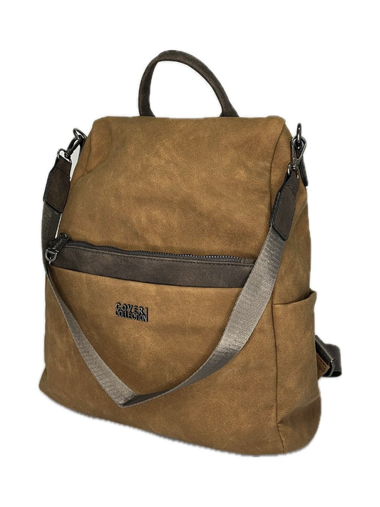 Kabelka i batoh unisex CoveriCollection - imitace broušené kůže