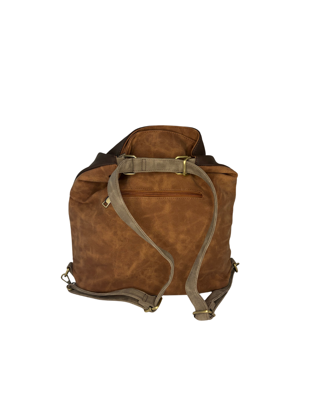 Větší dámská crossbody kabelka / batoh na formát A4