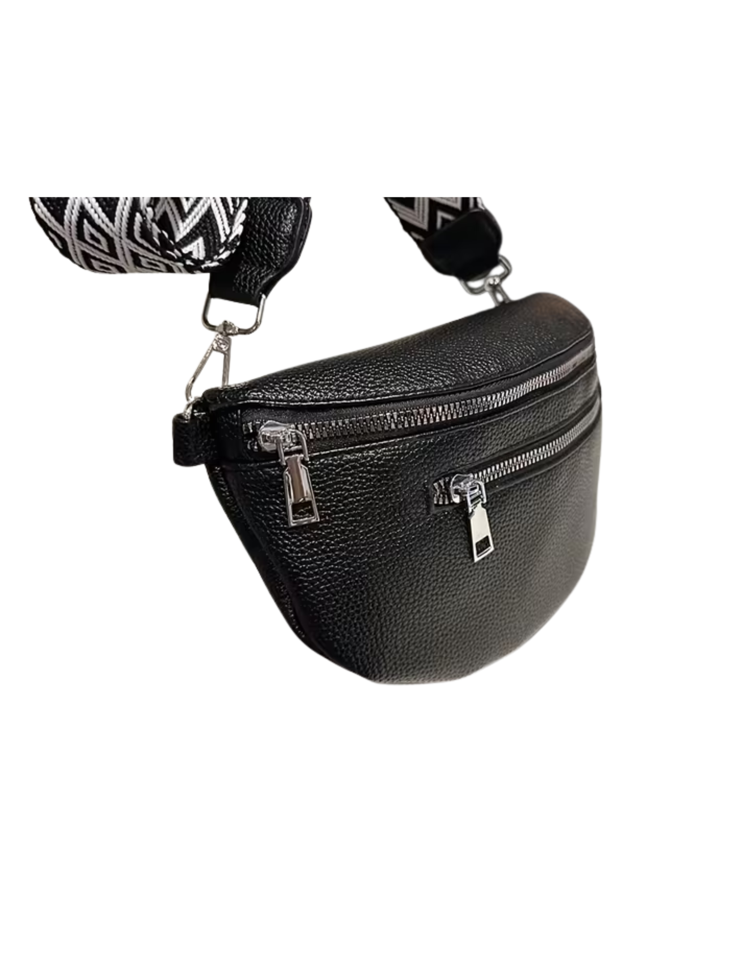 Dámská crossbody ledvinka ze syntetické kůže