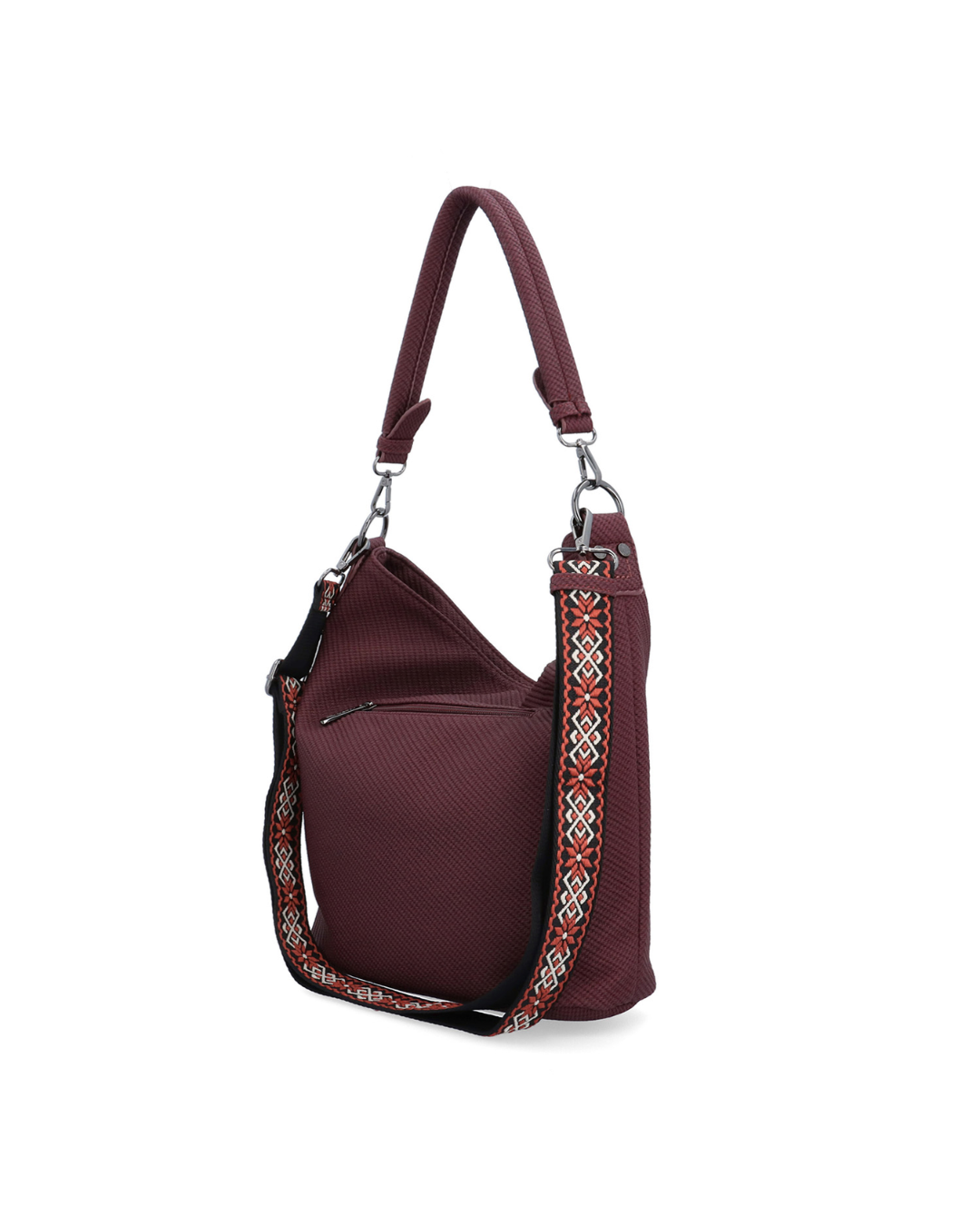 Kabelka hobo bag ze syntetické kůže