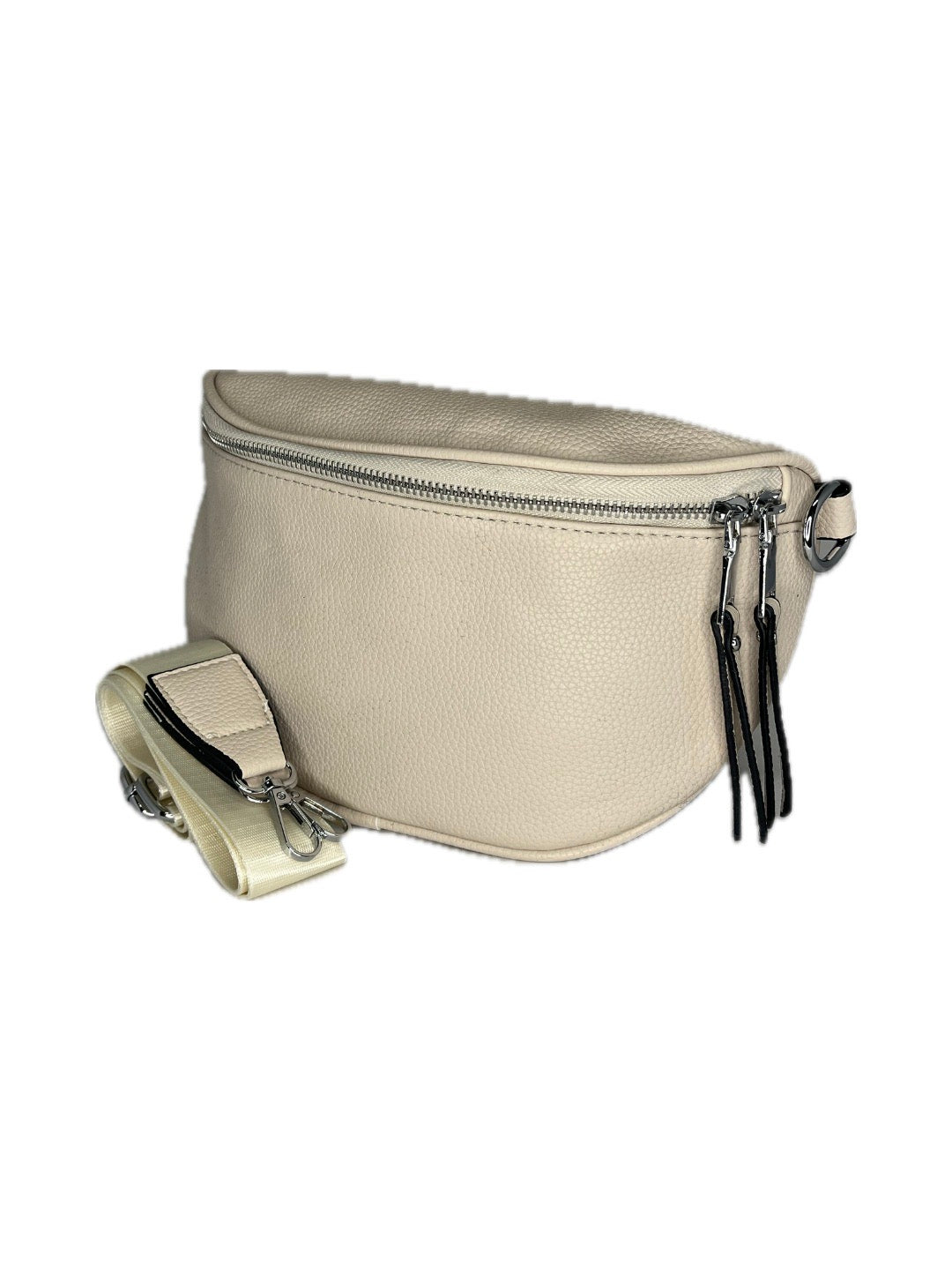 Dámská koženková crossbody ledvinka