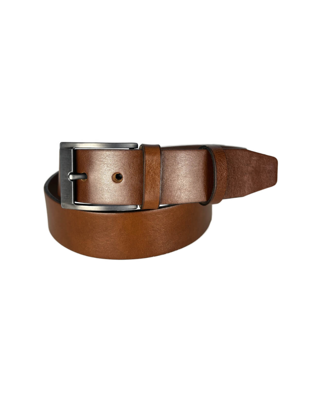 Pánský kožený opasek JEANS šířka 40 mm