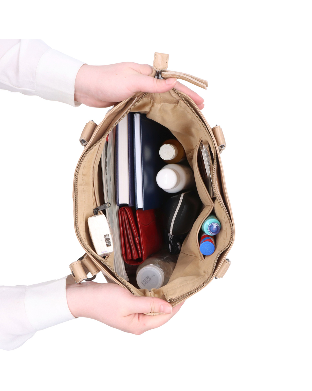 Velká kožená shopper kabelka Noelia Bolger