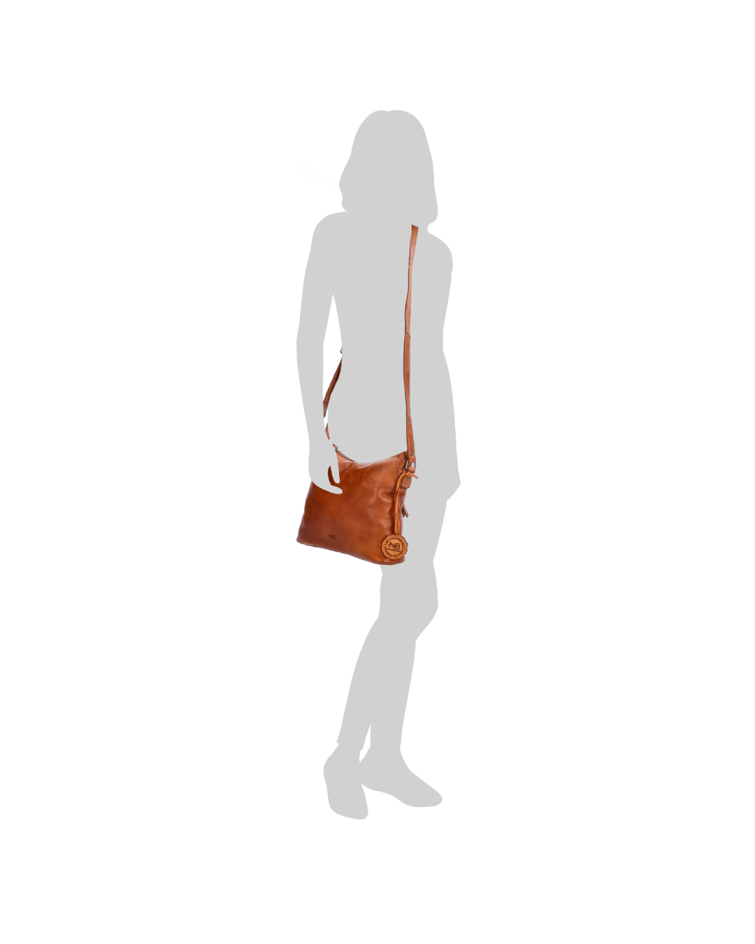 Malá kožená crossbody kabelka Noelia Bolger