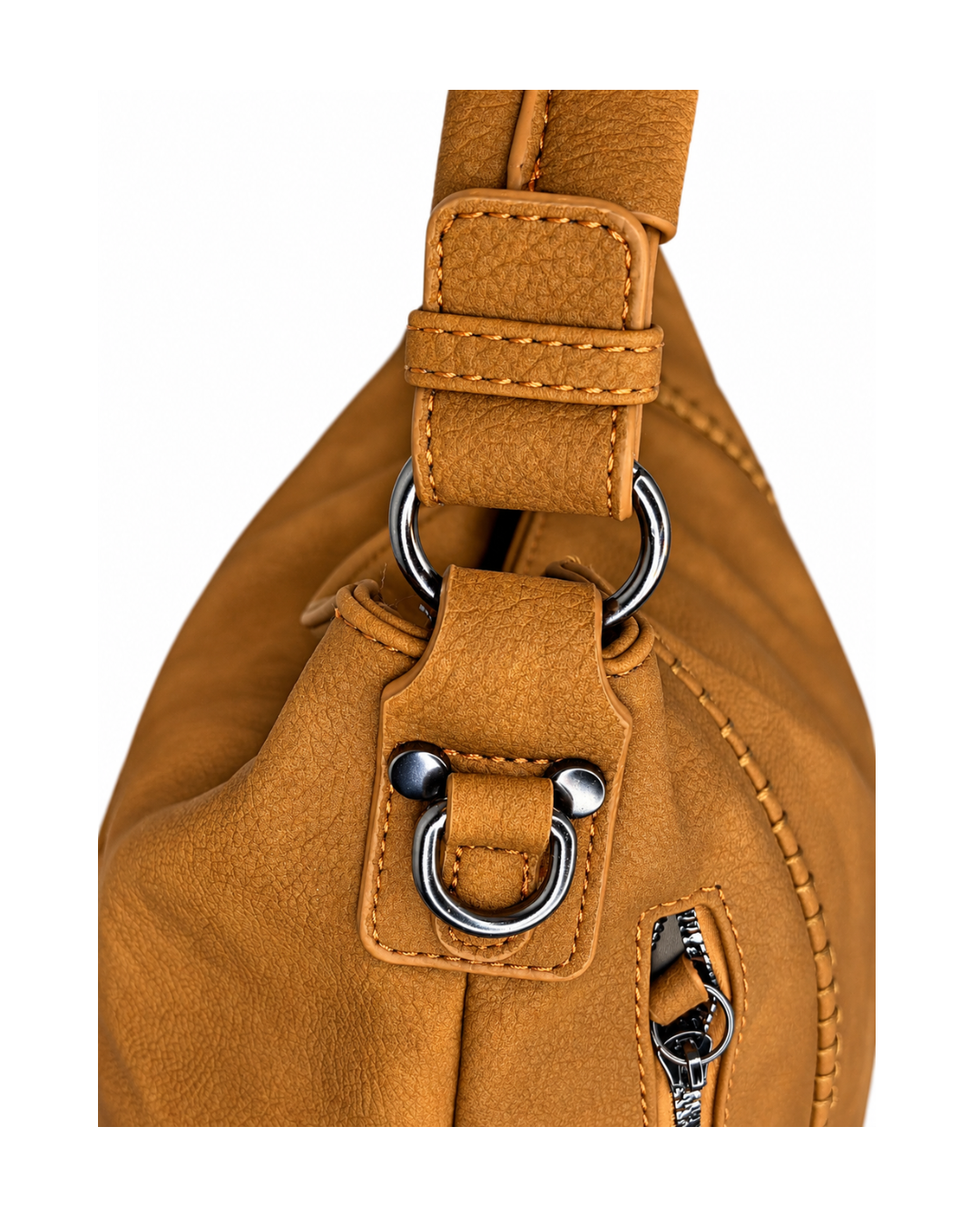 Hobo bag kabelka - ozdobné prošití