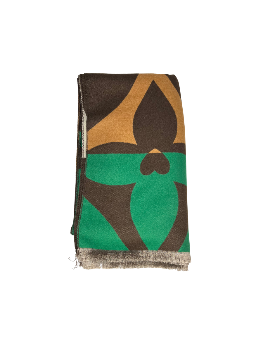 Barevný kašmírový šátek