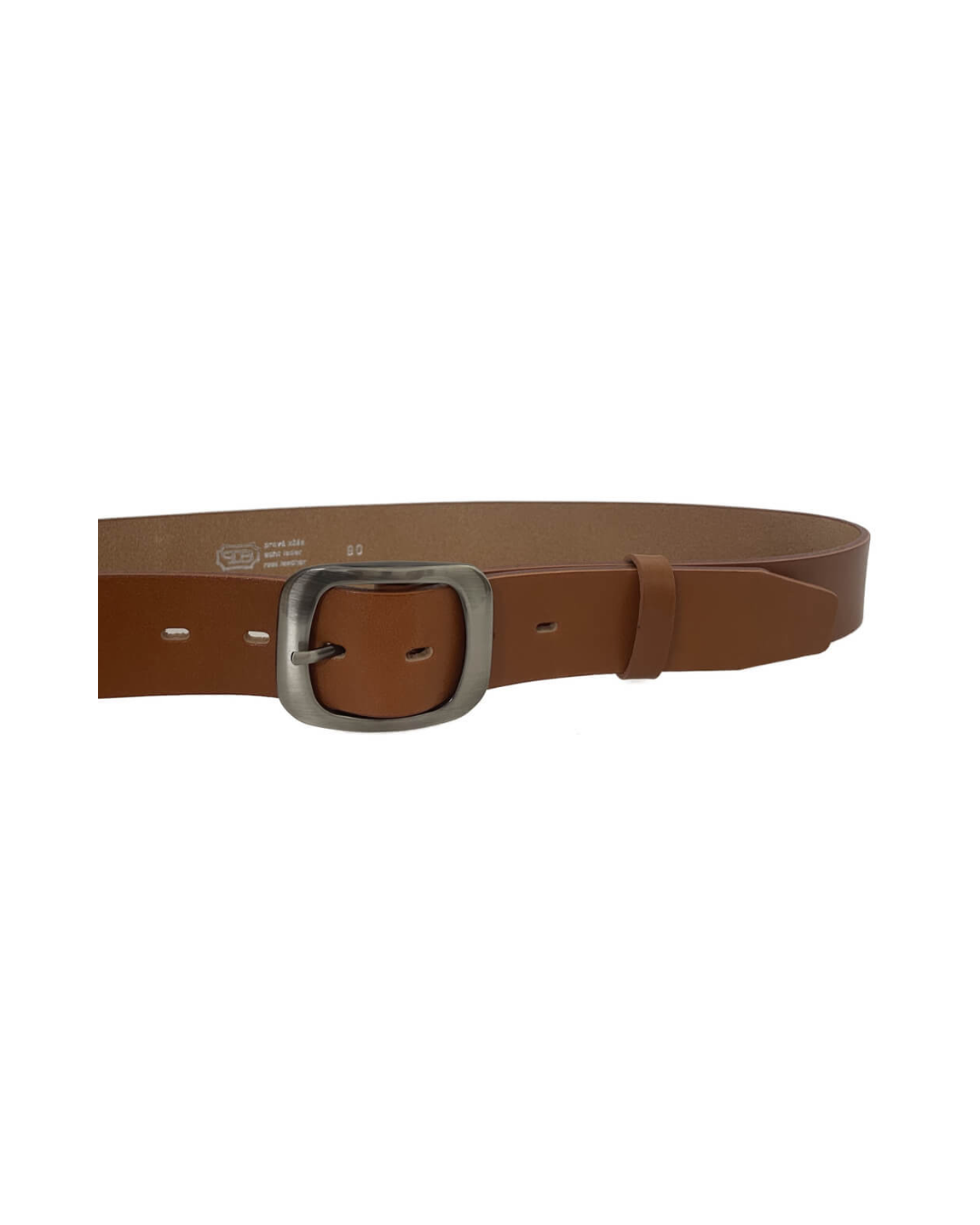🇨🇿 Dámský kožený opasek JEANS  - šířka 40mm