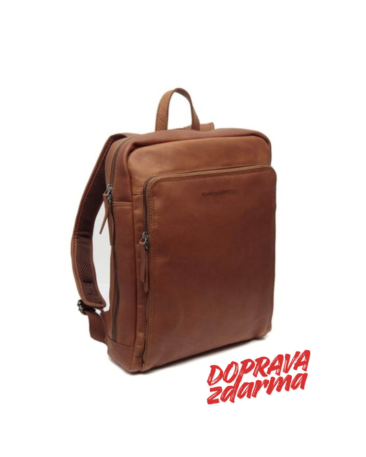 Jasper kožený batoh na notebook 15" The Chesterfield Brand