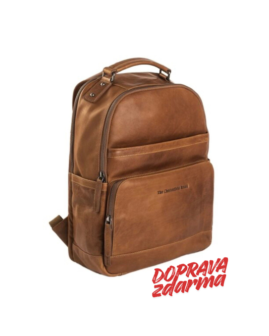 Austin kožený batoh na notebook 14" The Chesterfield Brand
