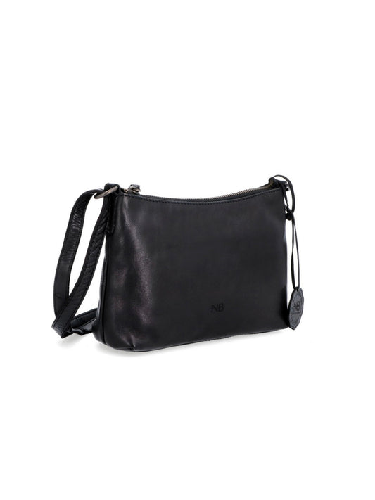 Malá kožená koňaková kabelka Noelia Bolger - crossbody